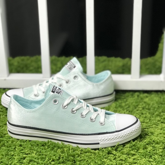 NWT Converse Ctas OX Glacier Blue Green WMNS - Picture 3 of 8